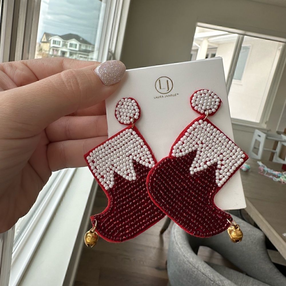 New Laura Janelle Christmas earrings